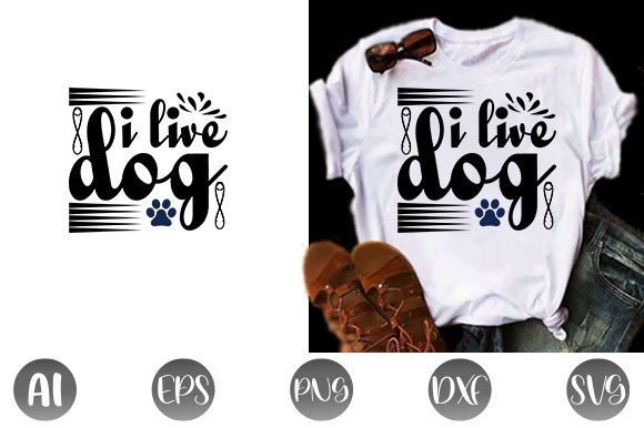 Dog Quote Design, I Live Dog – A Designer’s Practical Review