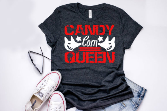Halloween Quote Design, Candy Corn Queen Review for Real Projects