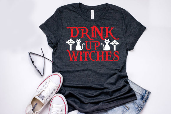 Halloween Quote Design, Drink Up Witch Review