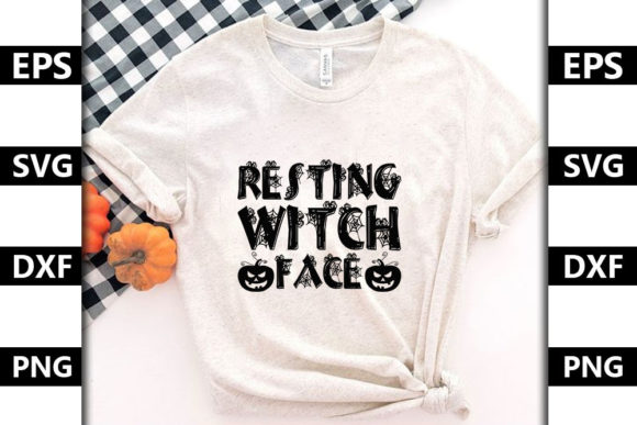 Halloween Quote Design, Resting Witch Face Review