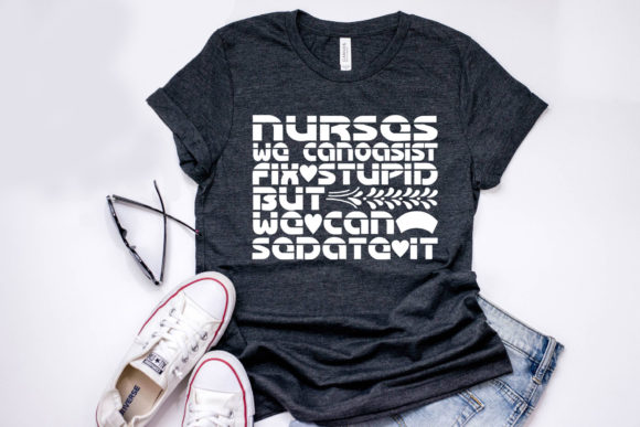 Nurse Quote Design for Real Embroidery Projects